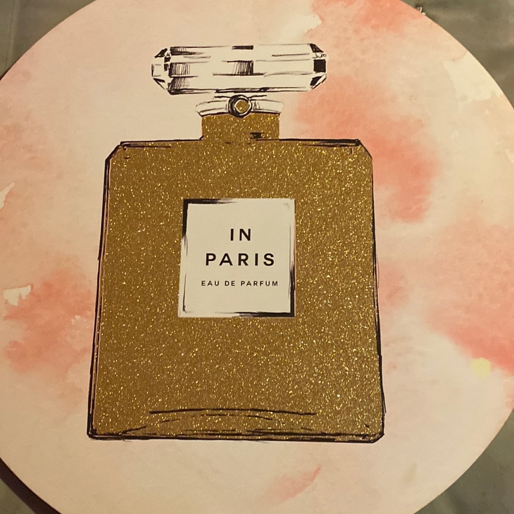 I am selling a poster board for your room and so on it is Paris themed,from bebe